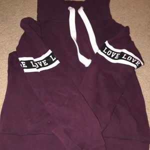 Maroon hoodie